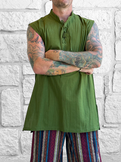 Rogue Sleeveless Shirt - Green