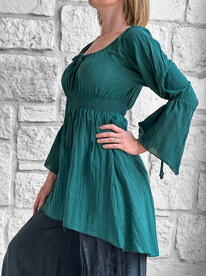 Juliet Chemise - Emerald Green