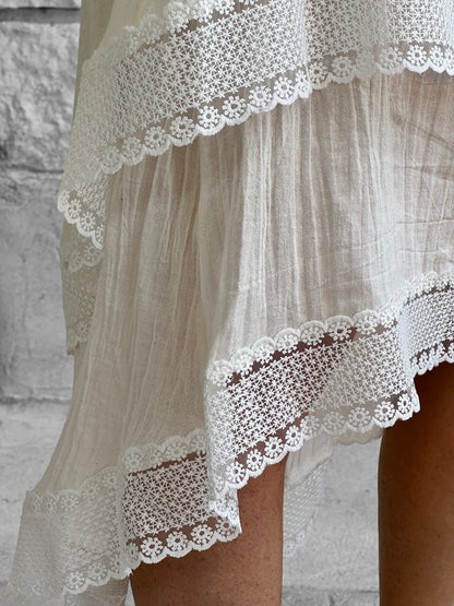 Goddess Skirt - Cream/Off White