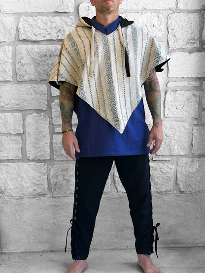 Hooded Cowl - Tan Art