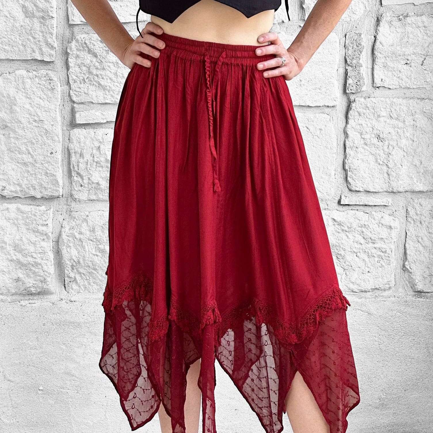 Folly Skirt - Red