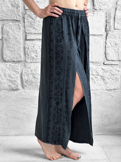 Palazzo Pants - Grey