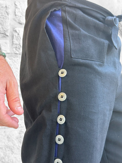Navigator Pants - Black/Blue