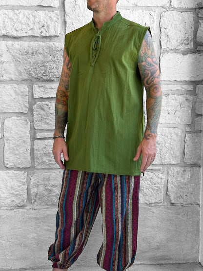 Rogue Sleeveless Shirt - Green