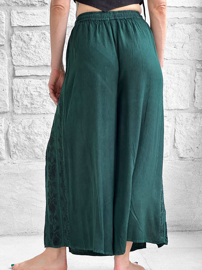 Palazzo Pants - Green