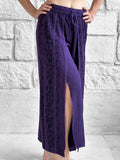 'Palazzo Pants' Indian Rayon - Purple