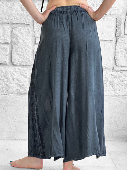 Palazzo Pants - Grey