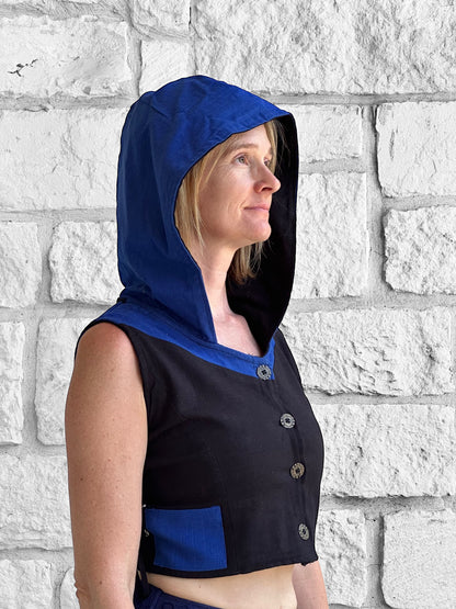 Sprite Vest - Blue/Black