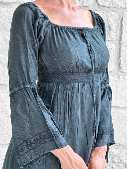 Juliet Chemise - Dark Stone Gray