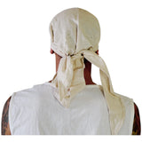 'Pirate Bandana' Medieval Hat - Natural - zootzu