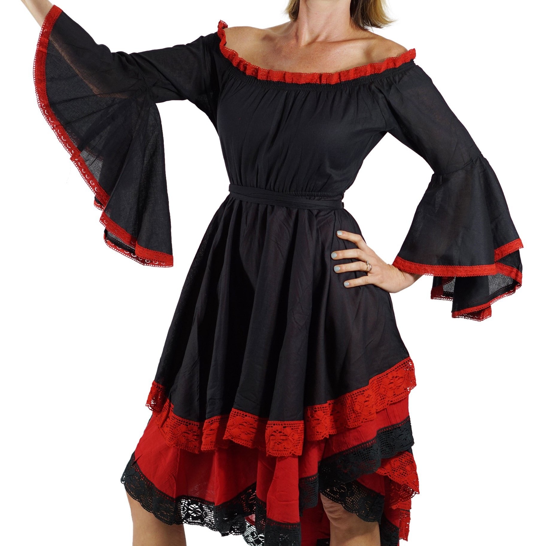 knee length dresses for ladies Lace Dress Long Sleeve