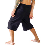 Short Thai Fisherman Pants - Black - zootzu