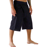 Short Thai Fisherman Pants - Black - zootzu