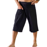 Short Thai Fisherman Pants - Black - zootzu