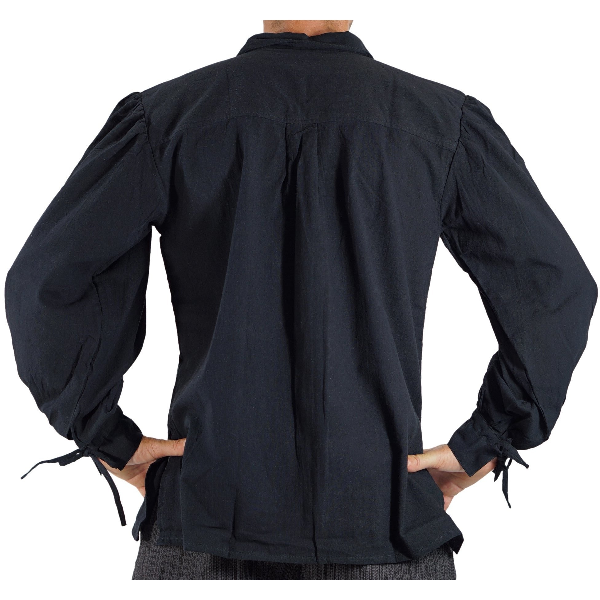 Merchant Shirt - Black – Zootzu Garb