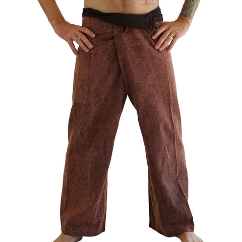 'Thai Fisherman Pants' - Stonewashed Brown