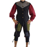 Ankle Cuff Medieval Pants - Patchwork - zootzu
