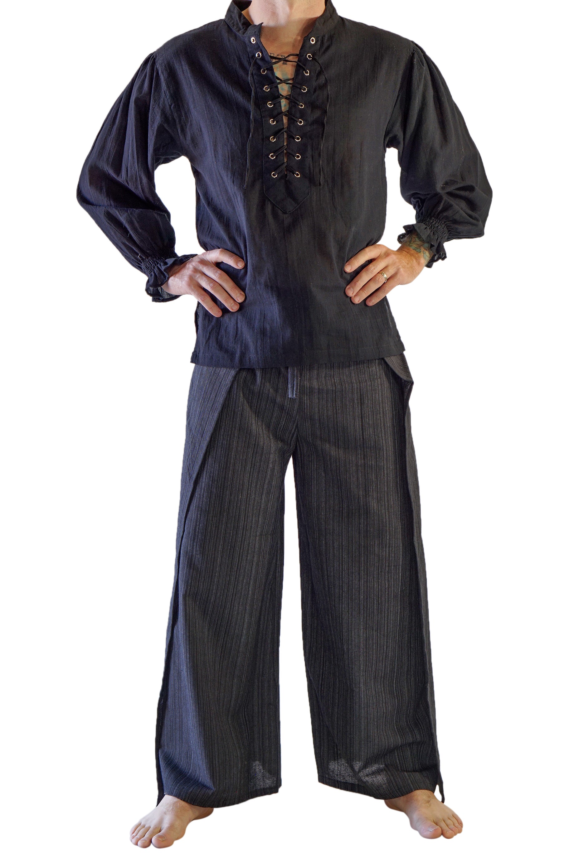 'Super Lightweight Shirt' Pirate - Black - zootzu