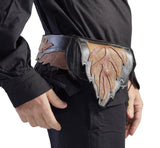 Mirkwood' Boho  Leather Utility Belt - Black/Brown - zootzu