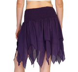 'Fairy' Gypsy Pirate Pixie Skirt - Purple - zootzu