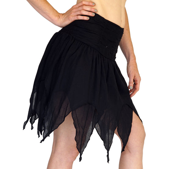 'Fairy' Pirate Pixie Skirt - Black – Zootzu Garb