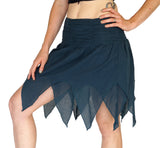 'Fairy' Gypsy Pirate Pixie Skirt - Teal - zootzu