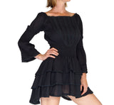 'Grace' Wench, Renaissance, Steampunk Dress - Black - zootzu