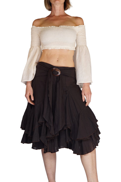 Willow Skirt - Brown