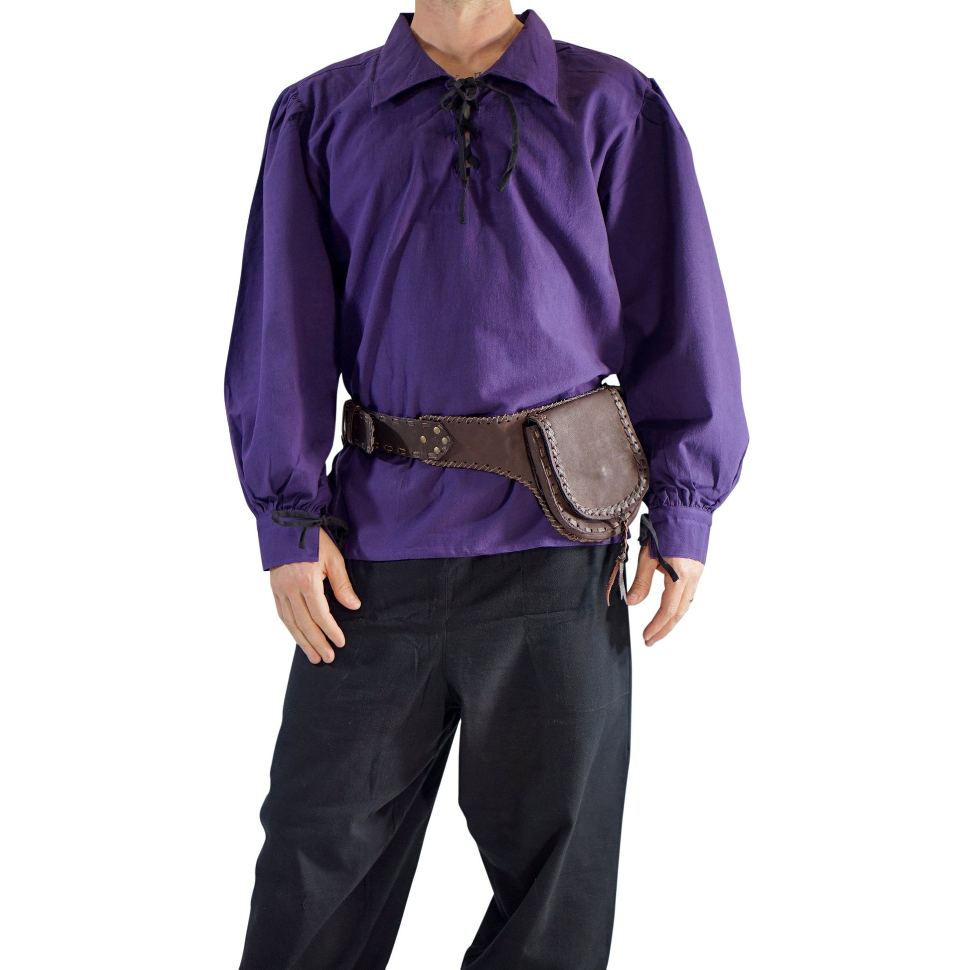 Merchant Shirt - Purple Zootzu Garb Merchant Shirt - Purple Zootzu Garb