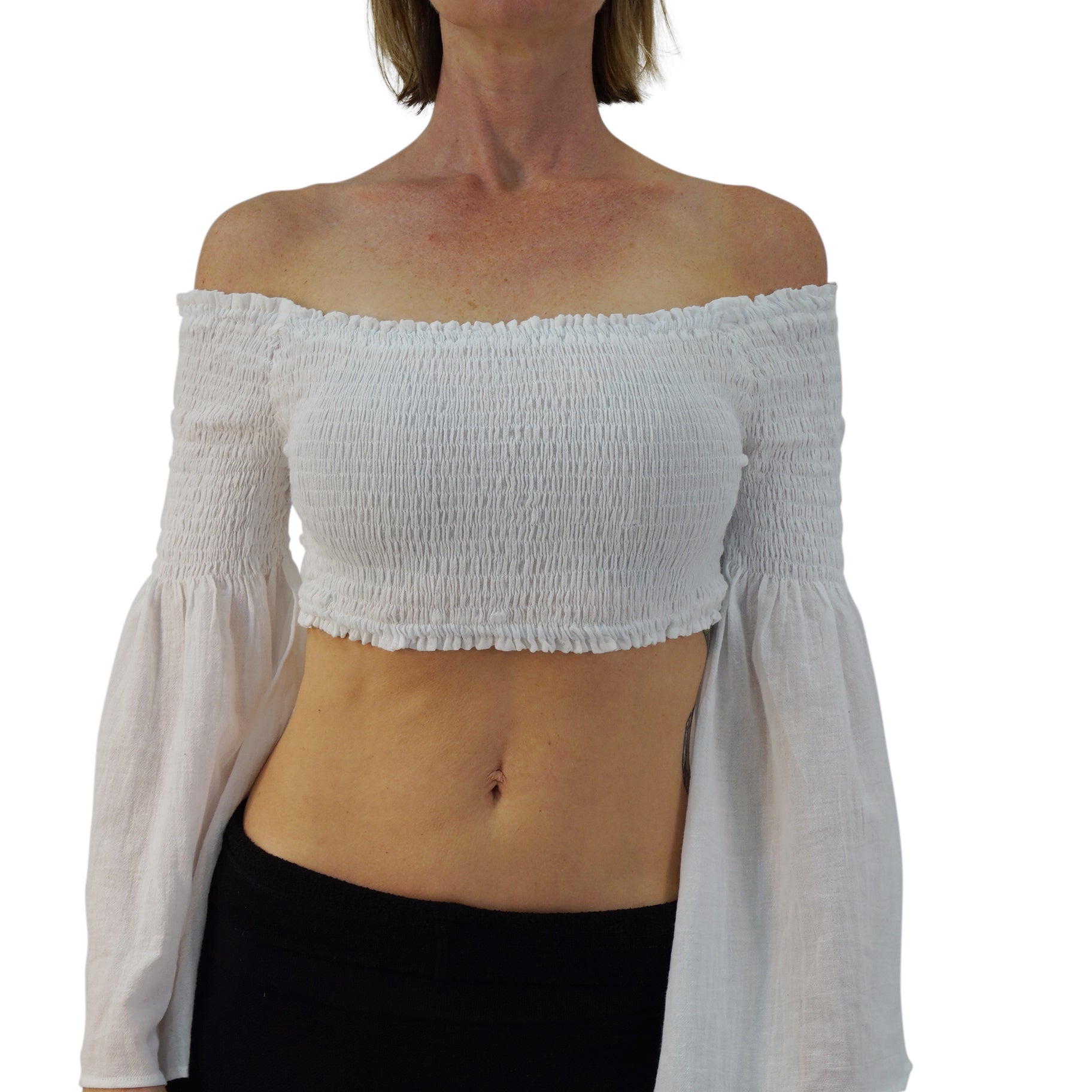 Pixie Shirt Blouse - White