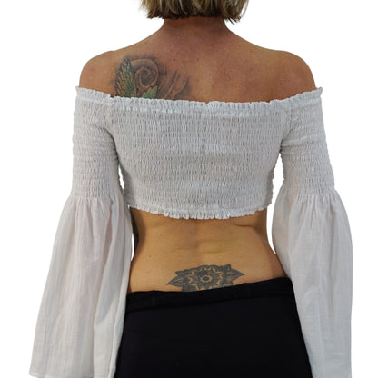 Pixie Shirt Blouse - White