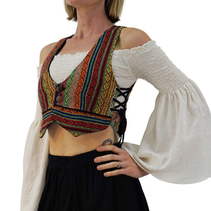 Pixie Shirt Blouse - Cream