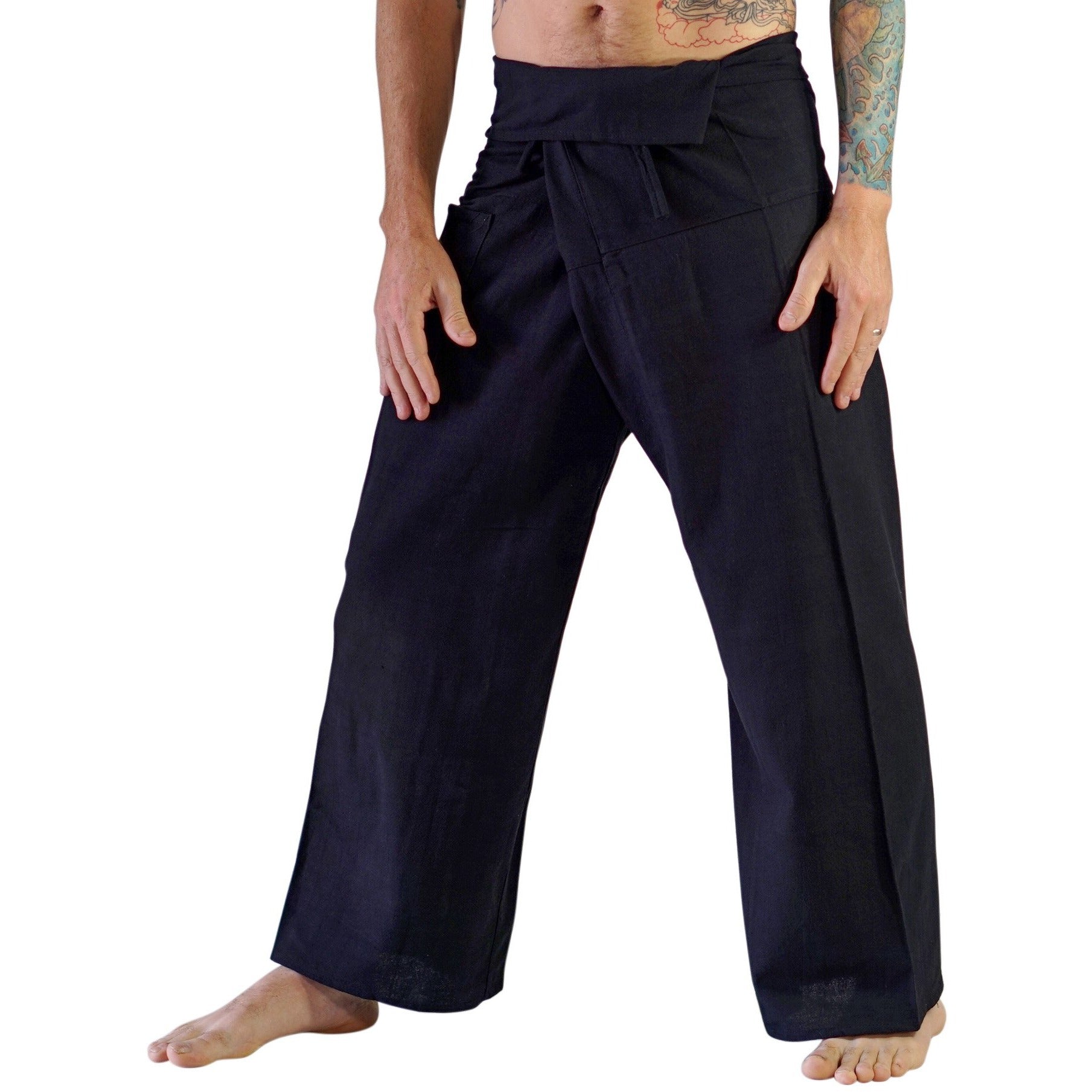 Fisherman Pants - Black – Zootzu Garb