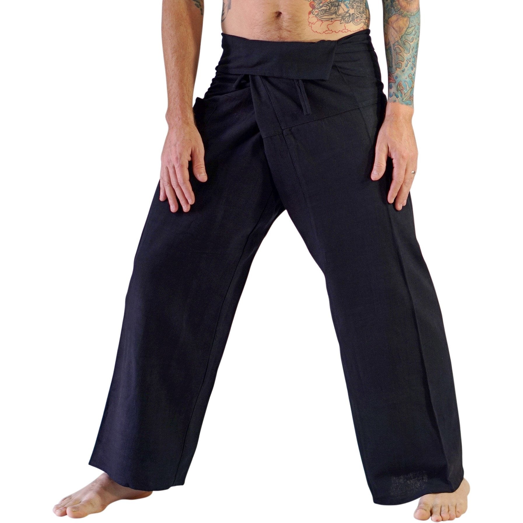 Fisherman Pants - Black – Zootzu Garb