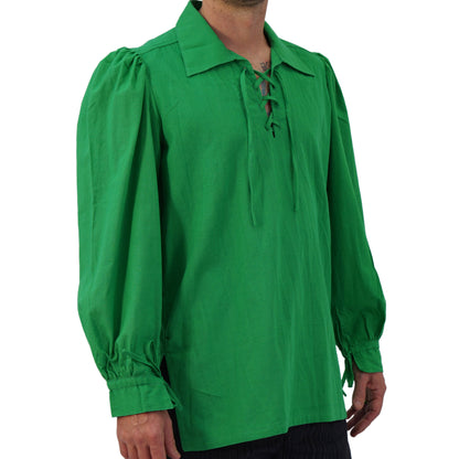 Merchant Shirt LS - Bright Celtic Green