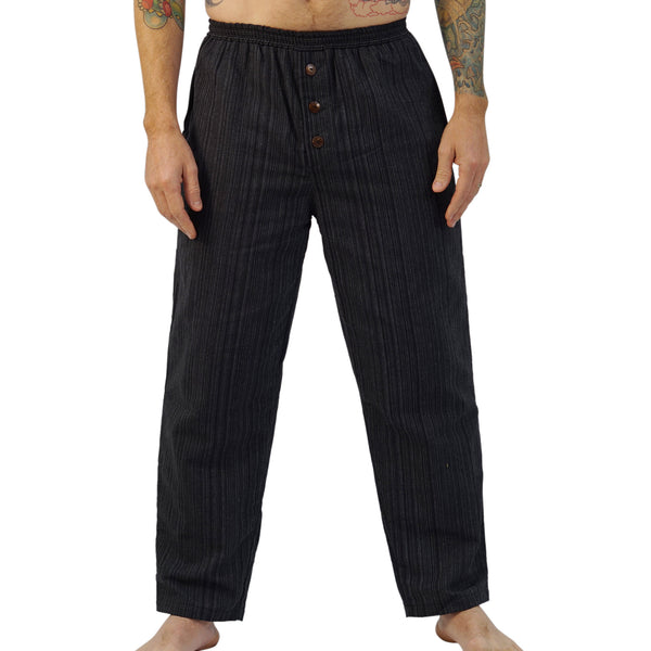 'Corsair' Pants - Striped Black