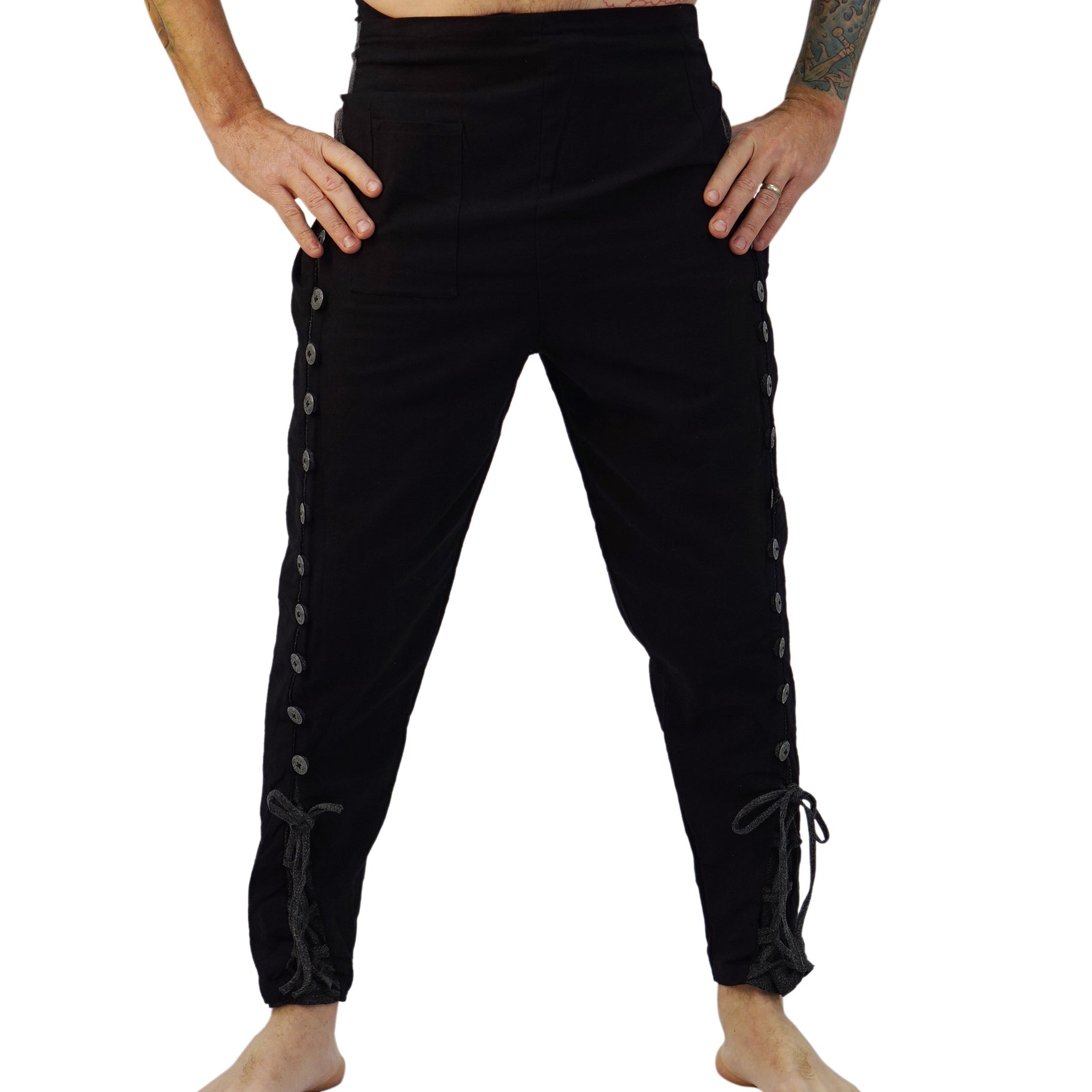 Navigator Pants - Black/Gray – Zootzu Garb