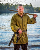 'Archer' Viking Shirt - Stone Green