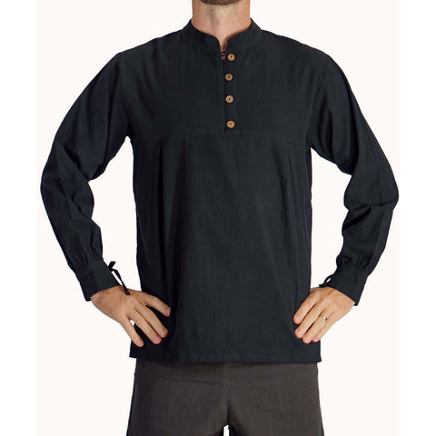 'Serf Shirt' Steampunk - BLACK
