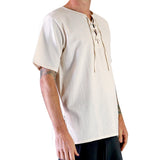 'Freeman' Medieval Viking Shirt - CREAM - zootzu