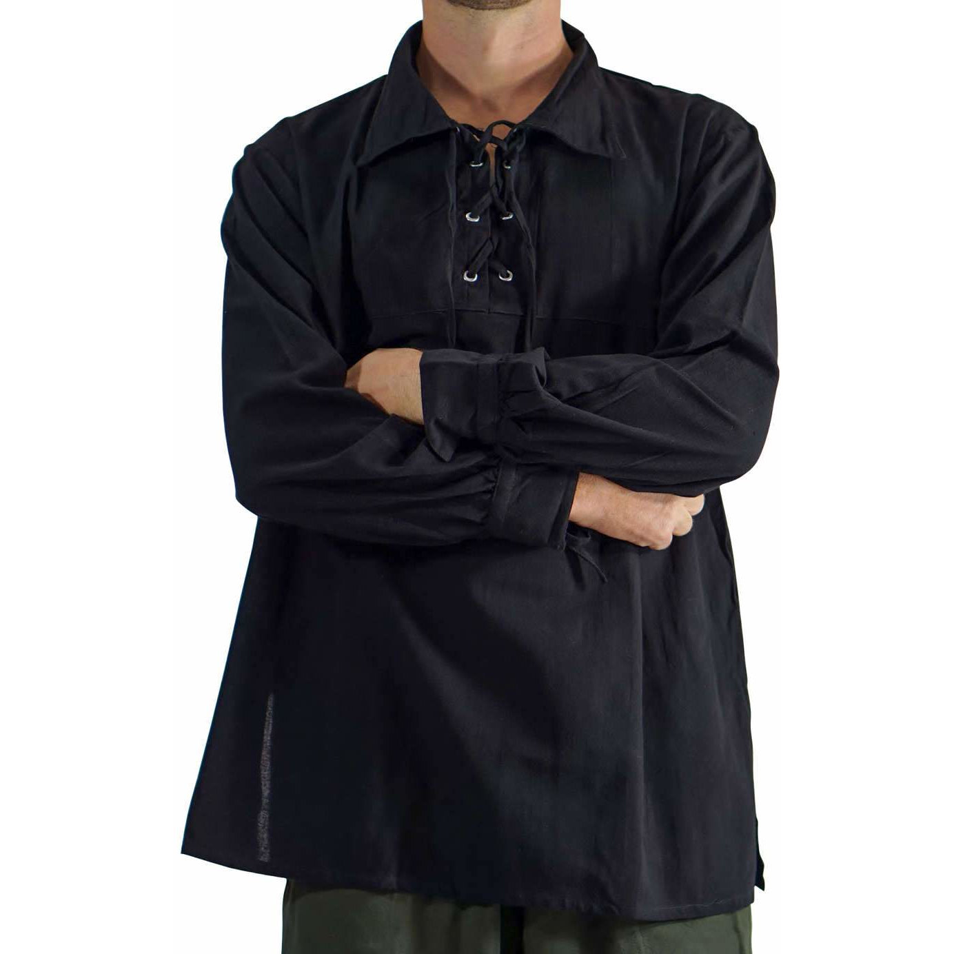 Renaissance Shirt - Black - zootzu
