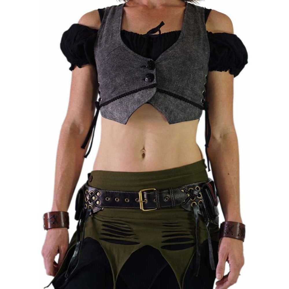 Lill Utility Belt - Black/Red – Zootzu Garb