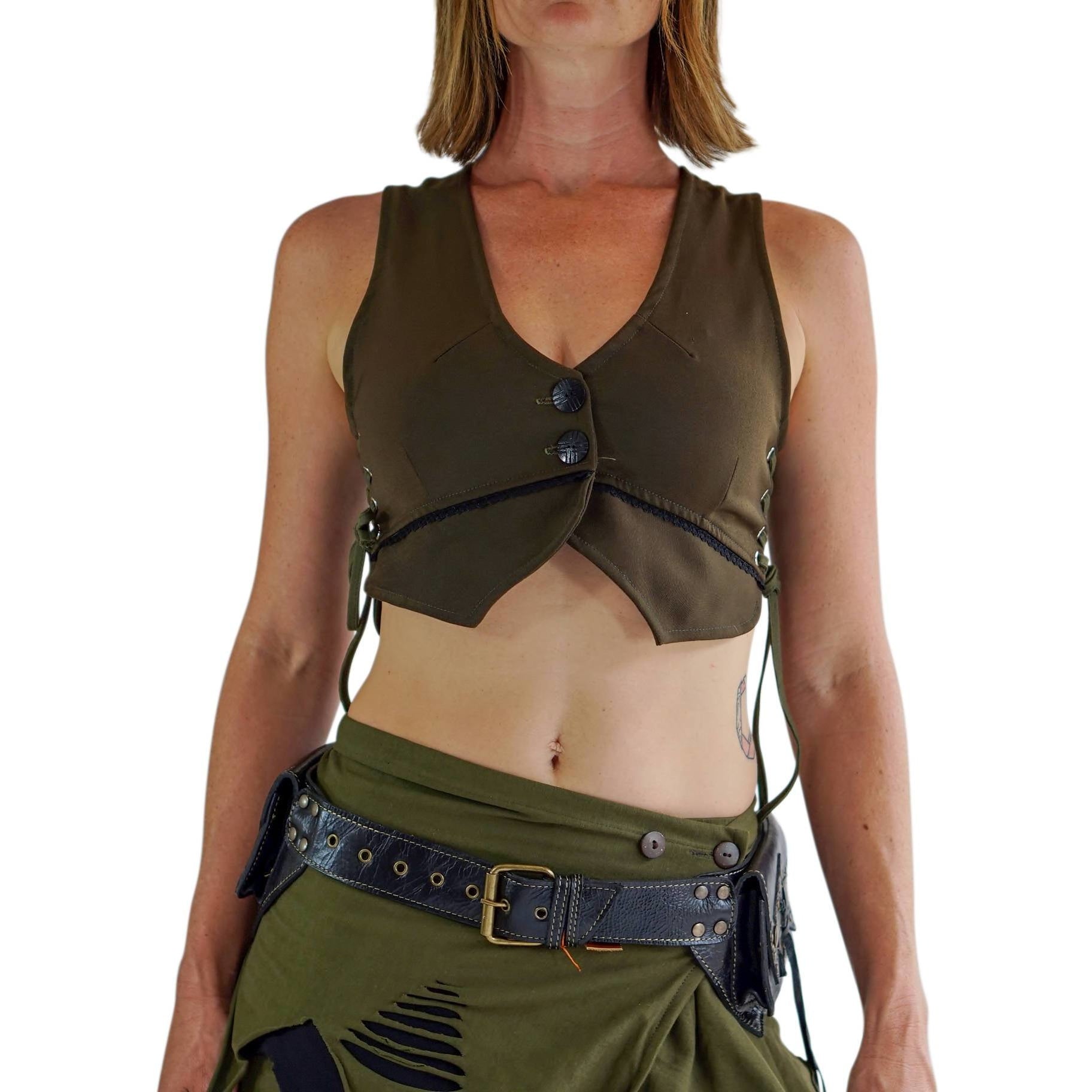 Double Leaf Utility Belt- Brown – Zootzu Garb