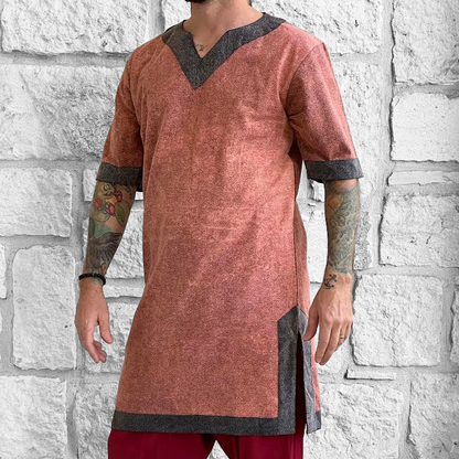 Viking Tunic SS - Stone Rust Brown