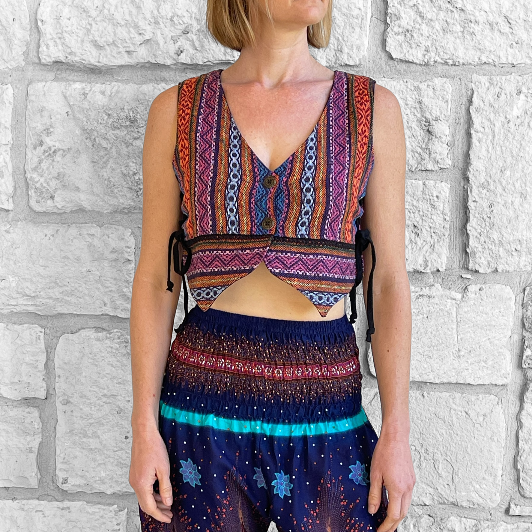 Petal Vest - Colorful