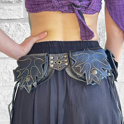 Utility Belt - Autumn Leaf - Black