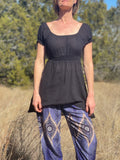 SALE! ‘Juliet Short Sleeve' - Black