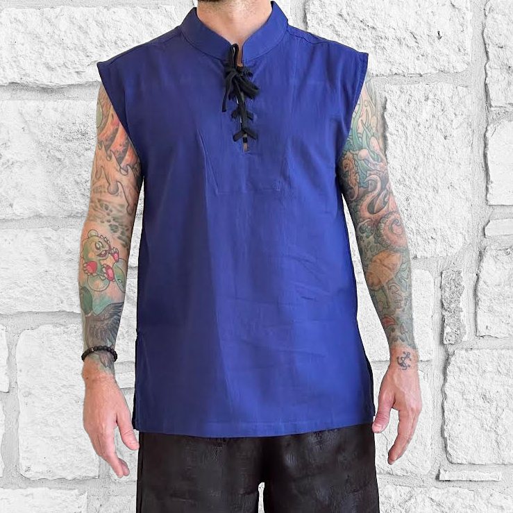 Rogue Sleeveless Shirt - Dark Blue