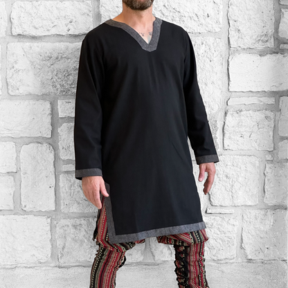 Viking Tunic LS - Black
