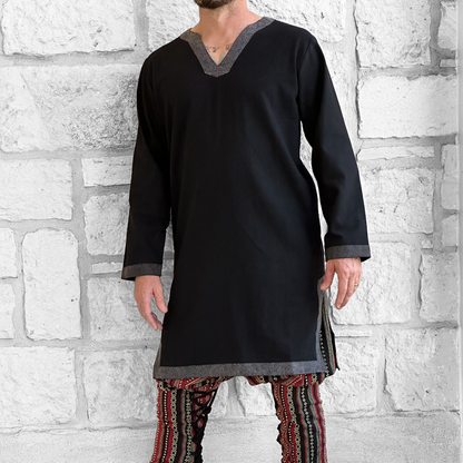 Viking Tunic LS - Black